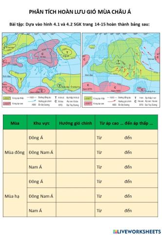 Bài 4 - Phân tích hoàn lưu khí quyển