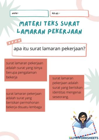 Surat lamaran pekerjaan