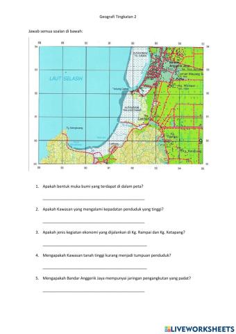 Geo T2: Peta Topografi