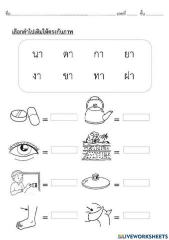 ใบงาน 1