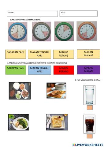 Ikut waktu makan