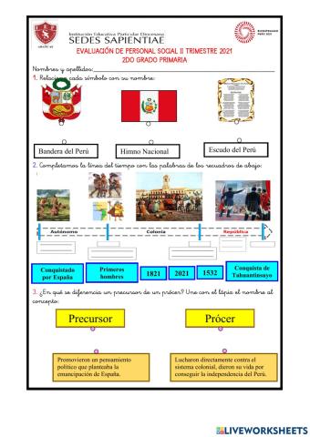 Evaluación de personal social ii trimestre 2021