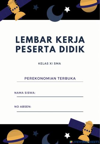 LKPD Perekonomian Terbuka