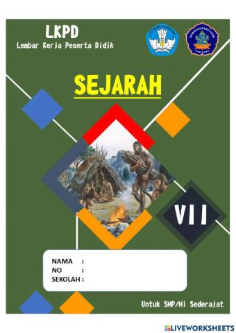 E-LKPD Materi Sejarah