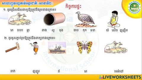 កិច្ចការផ្ទះ