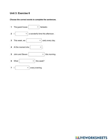 Mindset Foundation - Listening & Speaking Skills Modules - Unit 3 Ex6