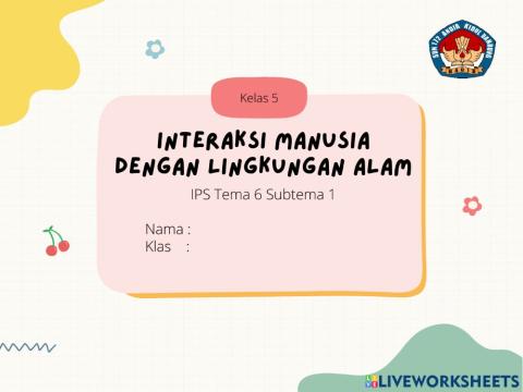 IPS Kelas 5 Tema 6 Subtema 1