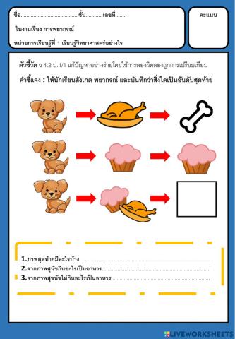 การพยากรณ์ป1