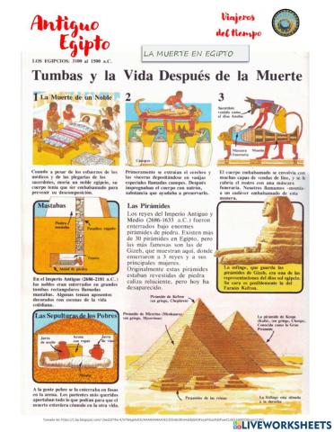 Tumbas egipto