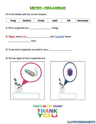 Micro-organisms