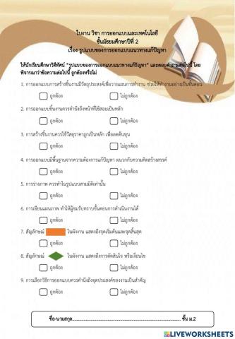 รูปแบบของการออกแบบแนวทางแก้ปัญหา