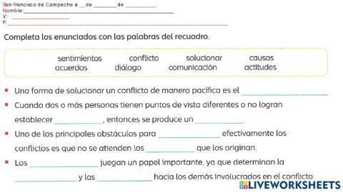 Resolución de conflictos