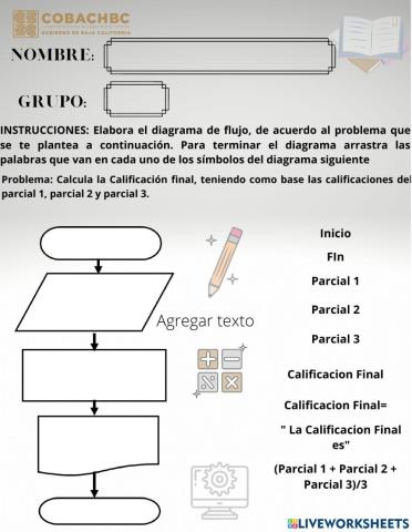 Ejercicio de Diagramas de Flujo