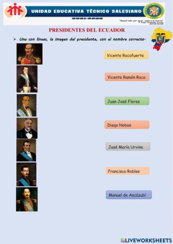 Presidentes del Ecuador