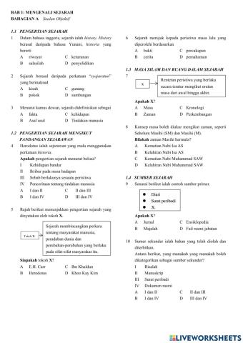 Bab 1: Mengenali sejarah