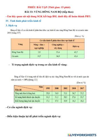 PBT- ĐNB (tiếp theo)