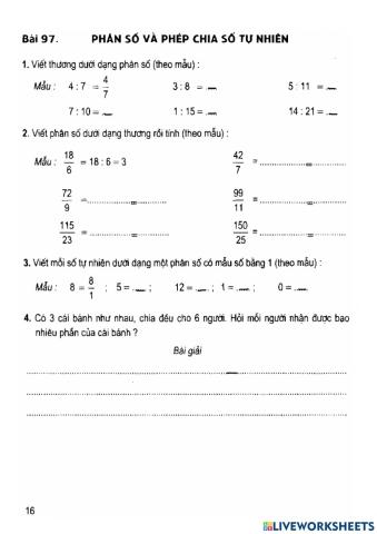 Toán in 4 bài 97+98