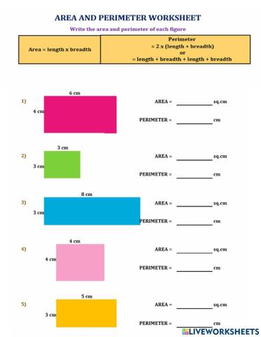 Areas and boundaries