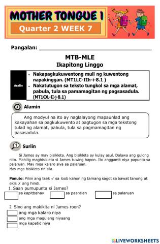 MTB Q2 Week 7