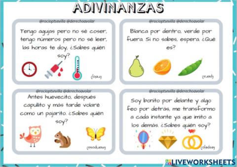 Adivinanzas