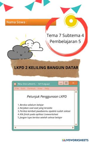 LKPD Bangun Datar