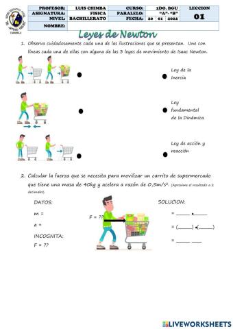 Leyes de newton