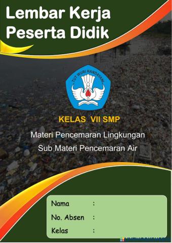 LKPD Materi Pencemaran Air