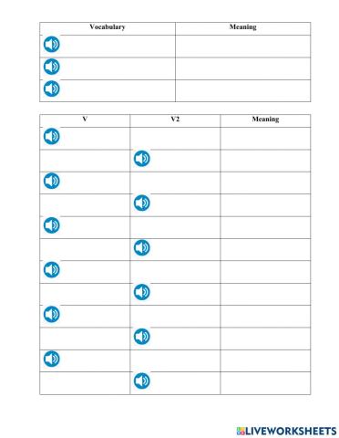 Vocabulary check unit 8 - Global success