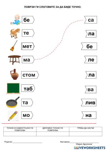 Поврзување слогови