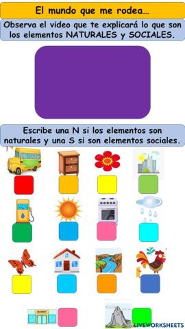 Elementos naturales y sociales