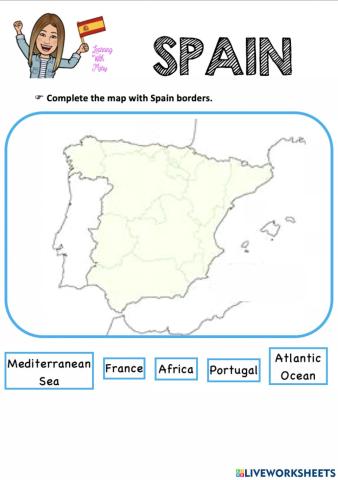 Spain borders