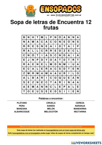 Sopa de frutas