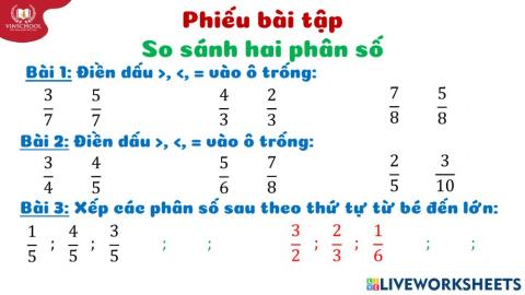 Tuần 21-Toán-So sánh hai phân số-PBT chung