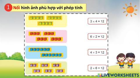 BTT2 - Tuần 19 - Phép nhân tiết 3