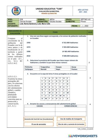 Evaluación EESS