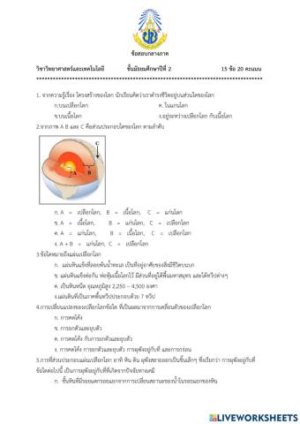 โครงสร้างโลก