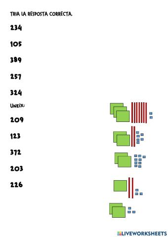 Numeració 100-300