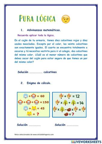 Retos Matemáticos