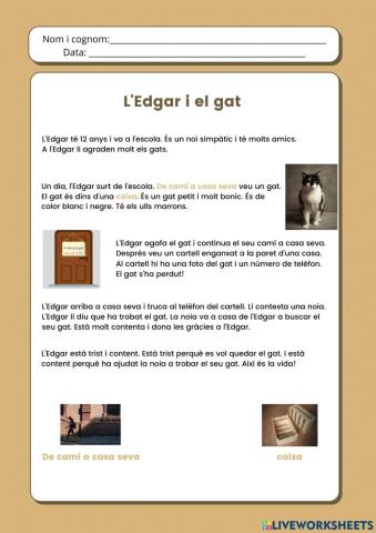 L'edgar i el gat