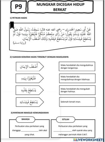 P9 t2 mungkar dicegah hidup berkat