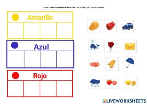 Clasificación de colores