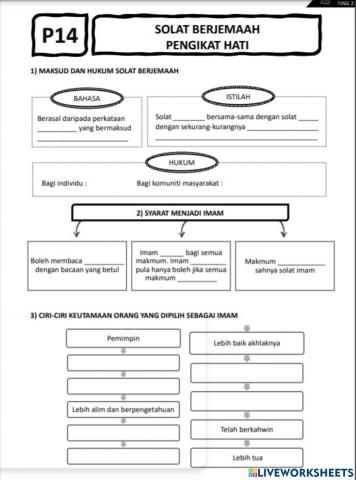 P14 t2 solat berjemaah pengikat hati