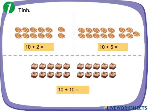 Cộng dạng 10 + 3