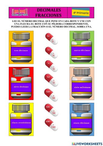 NÚMEROS DECIMALES leer