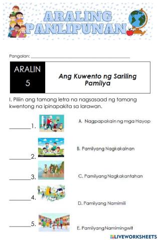 Araling Panlipunan Module WEEK 5