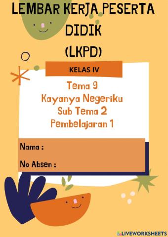 LKPD Kelas 4