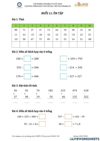 Buổi 11-higher A