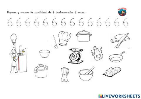 Instrumentos del cocinero