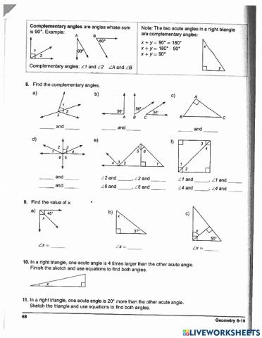 Angle Proberties