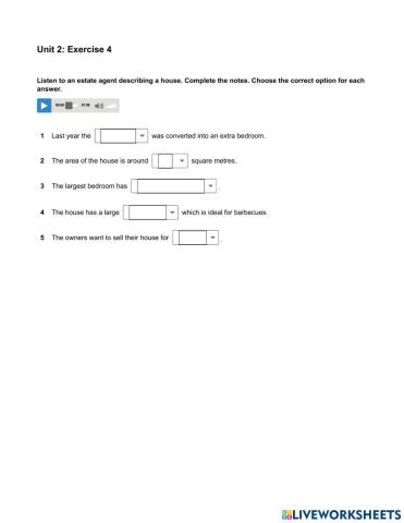 Mindset Foundation - Listening & Speaking Skills Modules - Unit 2 Ex4